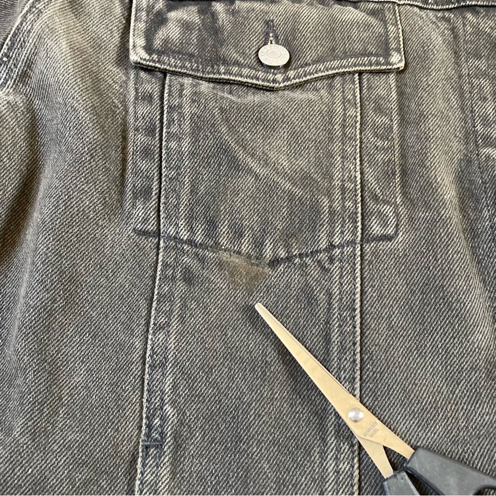 Vintage Georges Marciano Guess Jean Jacket Classic Cut G.M. American Cut - Picture 11 of 12